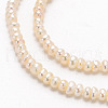 Grade AA Natural Cultured Freshwater Pearl Beads Strands PEAR-L003-B-03-01-3