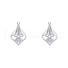 Tibetan Style Alloy Rhinestone Pendants PW-WG22E69-04-1