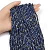 Natural Lapis Lazuli Beads Strands G-RM2025-D52-4x4mm-A-1