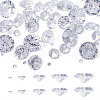 Cubic Zirconia Cabochons ZIRC-TA0001-03-1