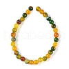 Natural Striped Agate/Banded Agate Beads Strands G-Z060-A01-A18-3