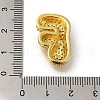 Brass with Cubic Zirconia Pendant KK-Q818-02F-G-3