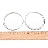 304 Stainless Steel Hoop Earrings EJEW-Z093-01P-02-5