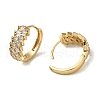Brass Hoop Earrings EJEW-L271-15KCG-04-2