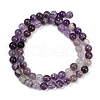 Natural Amethyst Beads Strands G-F591-25-6mm-3