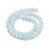 Natural Yellow Jade Beads Strands X-G-G598-4mm-YXS-20-4