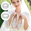   4Pcs 2 Style Alloy Crystal Rhinestone Shoe Decorations AJEW-PH0011-49P-6