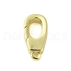 Brass Spring Gate Rings KK-B089-32G-1