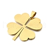 201 Stainless Steel Pendants STAS-R166-05G-2