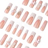 ABS Plastic Full Cover Press On False Nails DIY-CJC0006-13-3