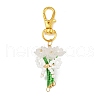 Bouquet Handmade Glass Seed Beaded & Acrylic Pendants Decorations HJEW-MZ00269-01-2