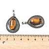 Natural & Synthetic Mixed Gemstone Pendants G-L623-02ASP-4