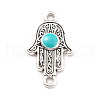 Tibetan Style Alloy Pendants PALLOY-P275-01AS-2