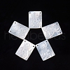 Natural White Shell Pendants X-SSHEL-D083-29B-1
