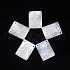 Natural White Shell Pendants X-SSHEL-D083-29B-1