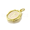 Brass Pendants KK-C088-01G-25-2