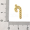 Christmas 201 Stainless Steel Pendants STAS-Q015-08G-3