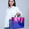 Gorgecraft 12Pcs 4 Colors Non-Woven Reusable Folding Gift Bags with Handle ABAG-GF0001-29B-5