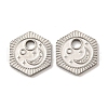 316 Surgical Stainless Steel Charms STAS-G325-08P-1