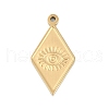 304 Stainless Steel Pendants STAS-I325-132G-1