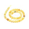 Natural Yellow Opal Beads Strands G-F674-07A-8mm-2