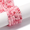 Natural Rhodonite Beads Strands G-Z083-A01-4mm-1