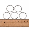 Non-Tarnish 201 Stainless Steel Linking Rings X-STAS-F192-001P-03-3
