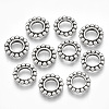 Tibetan Style Alloy Beads TIBE-Q089-12AS-RS-1
