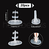 Transparent Plastic Doll Standing Bracket AJEW-WH0312-71-2