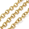 304 Stainless Steel Rolo Chains CHS-R020-08G-07-1