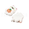 Cat Theme Resin Cabochons CRES-E003-04-2