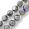 Terahertz Stone Round Beads Strands G-R002-01C-2