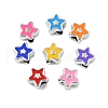 CCB Plastic European Beads CCB-M003-01D-1