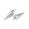 202 Stainless Steel Charms STAS-Q336-07P-3