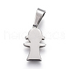 304 Stainless Steel Pendants STAS-I096-39P-1