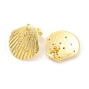 Rack Plating Brass Micro Pave Cubic Zirconia Stud Earring EJEW-C102-35G-01-2