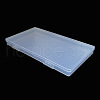 Transparent Plastic Storage Box CON-WH0070-10A-2