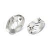 304 Stainless Steel Stud Earring Findings STAS-L024-005P-01-2