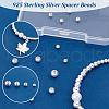   40pcs 925 Sterling Silver Spacer Beads STER-PH0002-57-4