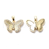 Brass Cubic Zirconia Pendants KK-G446-24G-03-1