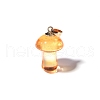 Lampwork Pendants MUSH-PW0001-007C-1