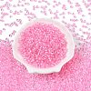 6/0 Inside Colours Transparent Glass Seed Beads SEED-T007-07G-1