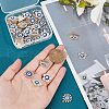 SUPERFINDINGS 40Pcs 4 Style Alloy Enamel Pendants FIND-FH0003-93-3