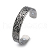 304 Stainless Steel Magnetic Cuff Bangles BJEW-P307-01P-1