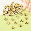 Brass Grade A Rhinestone Spacer Beads RSB036NF-09G-4