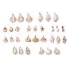 30Pcs 10 Styles Acrylic Pendants PALLOY-JF03989-01-1