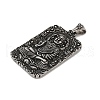 316 Surgical Stainless Steel Pendants STAS-D304-23AS-2