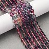 Natural Fluorite Beads Strands G-K345-B02-01A-2