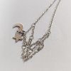 9Pcs 3 Styles Brass Macrame Pouch Braided Gemstone Holder Pendant Necklace Making NJEW-UN00001-8