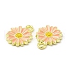 Alloy Enamel Charms FIND-H035-01B-LG-3
